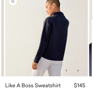 Aday like a boss sweatshirt.  Worn once like new